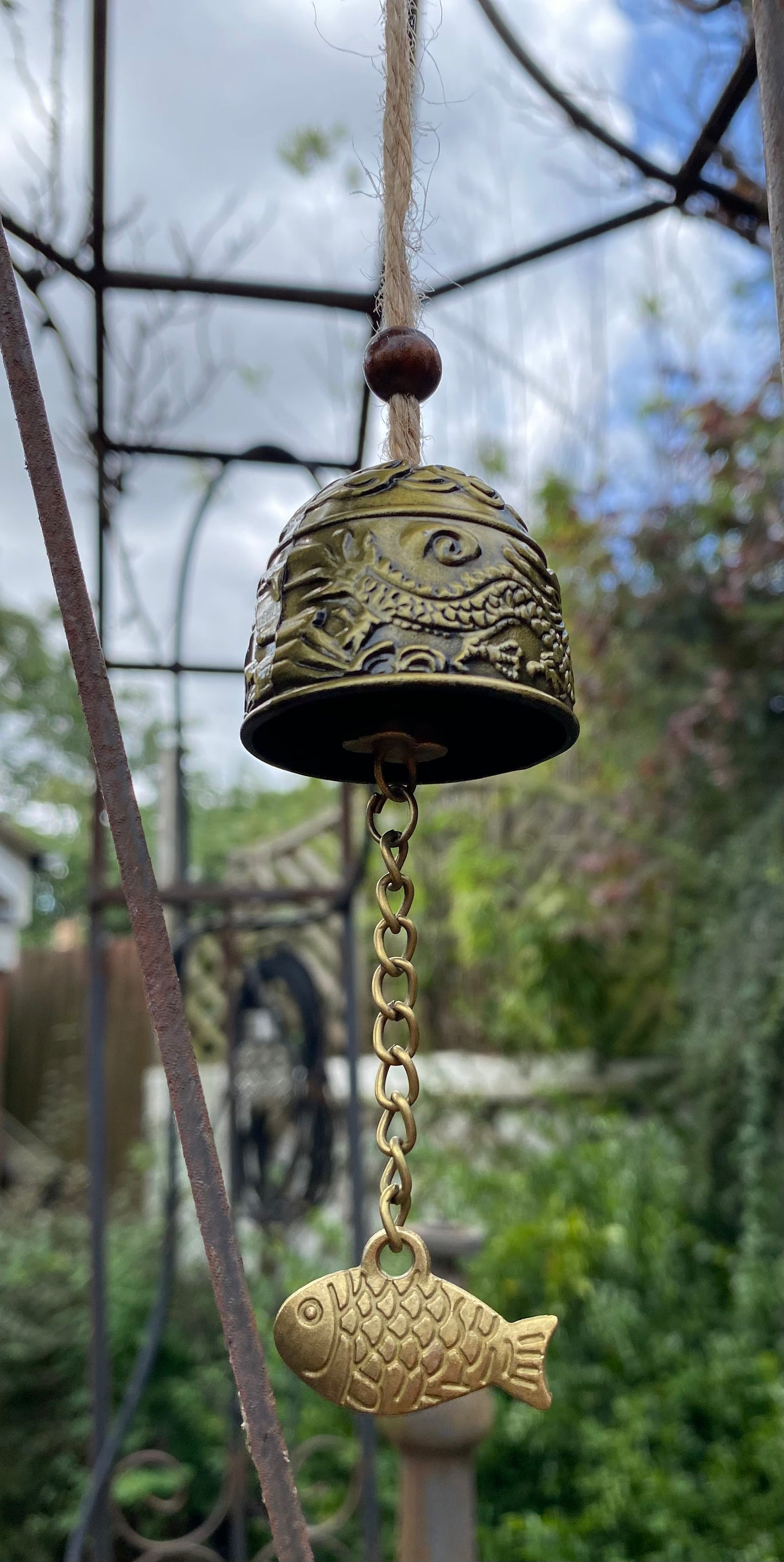 Traditional Dragon Wind Chime Bell (set of 2)