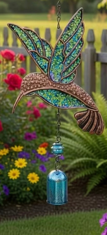 Hummingbird Suncatcher Wind Chime
