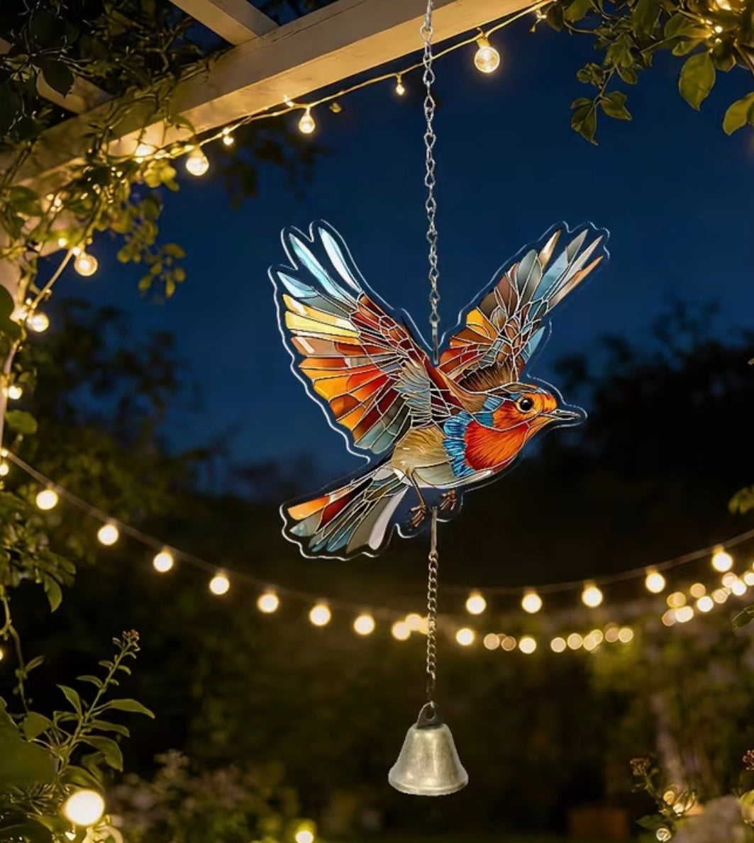 Blue Tit Wind Chime Bell