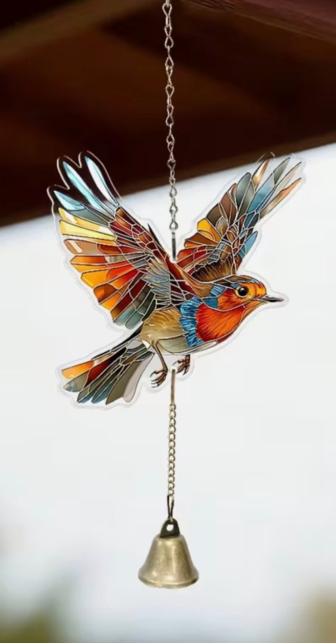 Blue Tit Wind Chime Bell