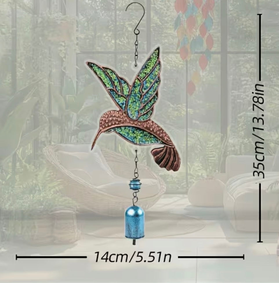 Hummingbird Suncatcher Wind Chime